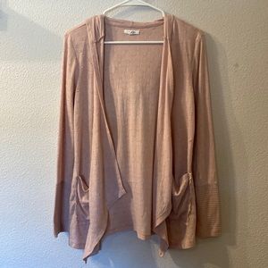 Maurice’s eyelet cardigan with hood size XS